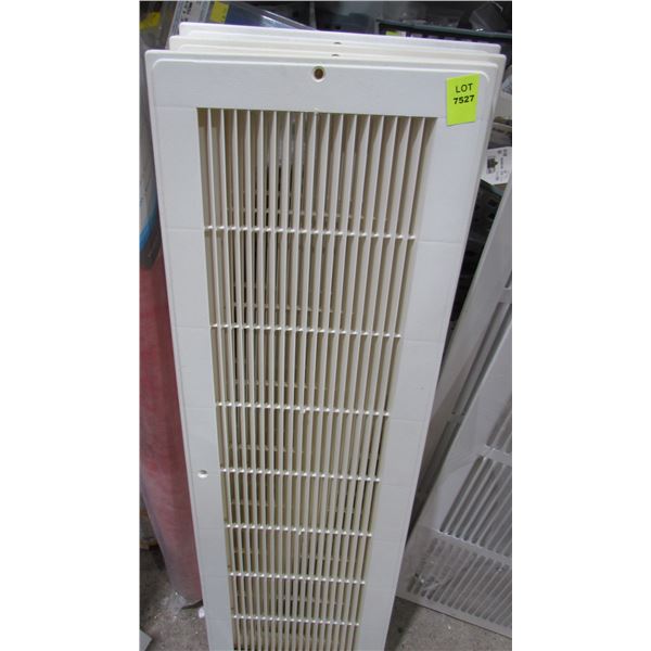3 8'X26' WALL GRILLES