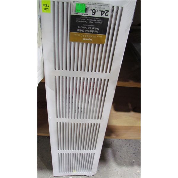 1  24'X6' WALL GRILLE