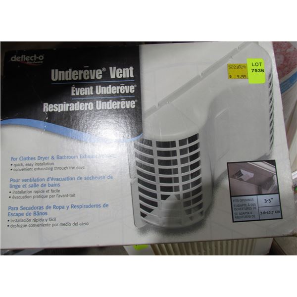 UNDEREVE VENT