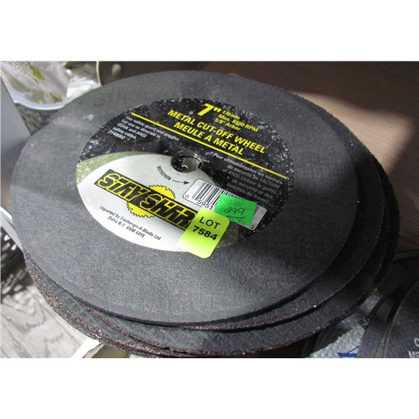 LOT OF MASONRY BLADES