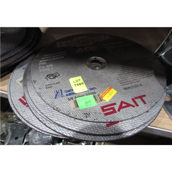 LOT OF MASONRY BLADES