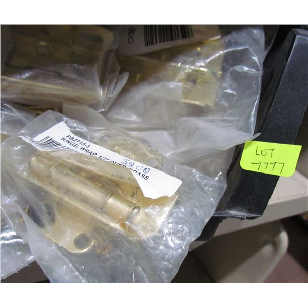 BRASS WRAP AROUND HINGES