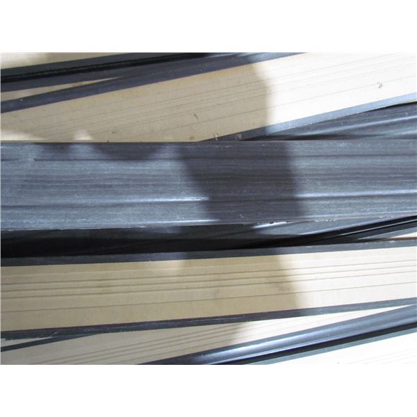 BLACK LICORICE MOLDINGS OF VARIOUS LENGTHS