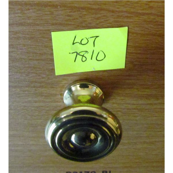 SMALL BRASS KNOBS