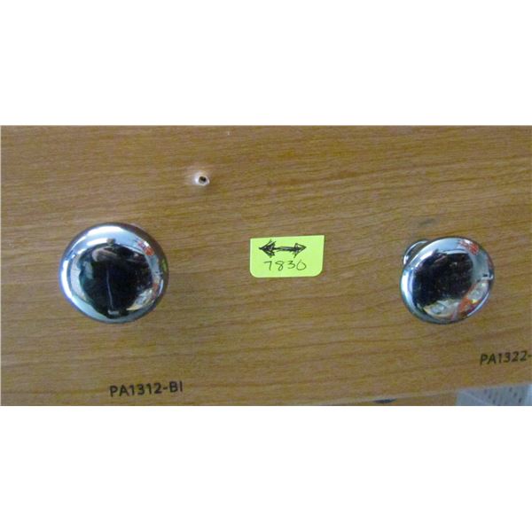 ASSORTED BLACK NICKEL KNOBS