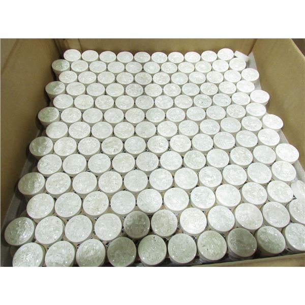 WHITE PENNY TILE BOX OF ELEVEN