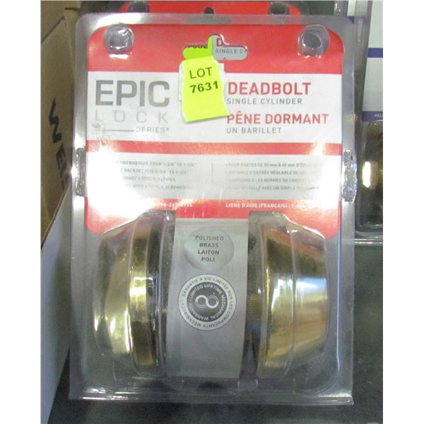 TAYMORE EPIC BRASS DEAD BOLT
