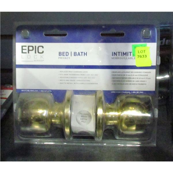 TAYMOR EPIC BRASS PRIVACY KNOB