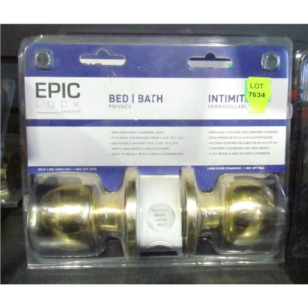 TAYMOR EPIC BRASS PRIVACY KNOB