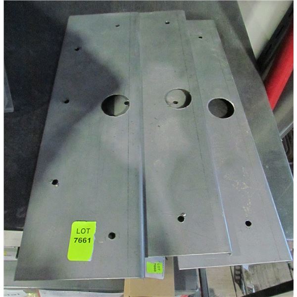 DOOR JAMB SECURITY PLATES X3