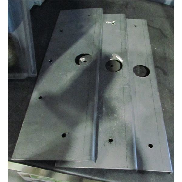 DOOR JAMB SECURITY PLATES X3