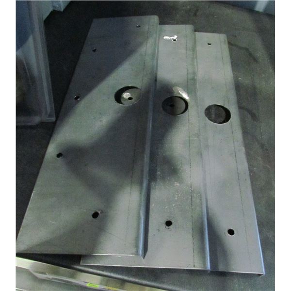 DOOR JAMB SECURITY PLATES X3
