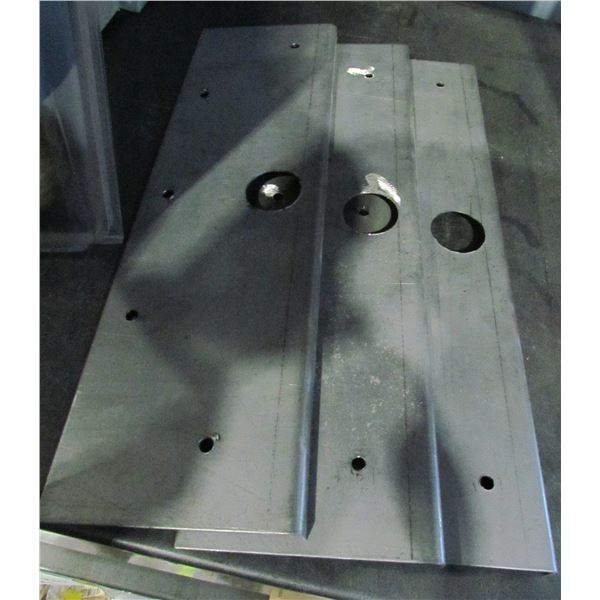 DOOR JAMB SECURITY PLATES X3