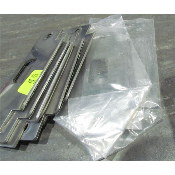 GROUP OF 7 COMMERCIAL DOOR STRIKE PLATES