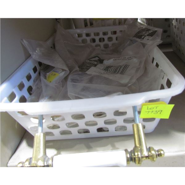 WHITE WITH BRASS PULLS 3