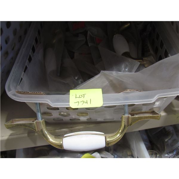 WHITE WITH BRASS PULLS 3