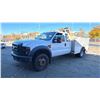 Image 1 : 2009 FORD F-550 SUPERDUTY, 2DR WITH 2 COACH DOORS PU, WHITE, VIN 1FDGX57RX9EB16572,