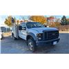Image 4 : 2009 FORD F-550 SUPERDUTY, 2DR WITH 2 COACH DOORS PU, WHITE, VIN 1FDGX57RX9EB16572,