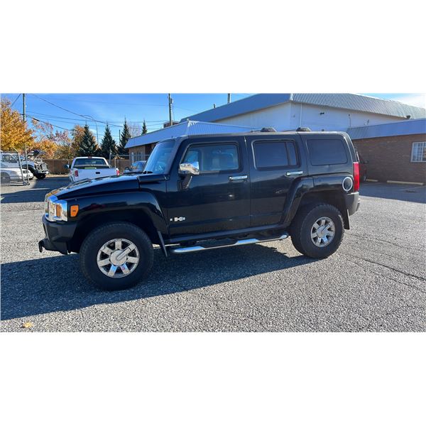 2006 HUMMER H3, 4DR SUV, BLACK, VIN 5GTDN136868125355,