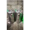 Image 3 : NSF K1109(2) 3 GALLON KEG & (2) STAINLESS STEEL 3 GALLON KEGS
