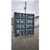 Image 2 : 20FT DARK GREY SHIPPING CONTAINER WITH FRONT DOUBLE CAM LOCK DOOR 8'6" X 8' X 20' XHCU282230