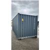 Image 4 : 20FT DARK GREY SHIPPING CONTAINER WITH FRONT DOUBLE CAM LOCK DOOR 8'6" X 8' X 20' XHCU282230