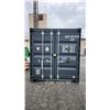 Image 2 : 20FT DARK GREY SHIPPING CONTAINER WITH FRONT DOUBLE CAM LOCK DOOR 8'6" X 8' X 20' XHCU282225