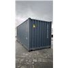 Image 4 : 20FT DARK GREY SHIPPING CONTAINER WITH FRONT DOUBLE CAM LOCK DOOR 8'6" X 8' X 20' XHCU282220
