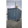 Image 4 : 20FT DARK GREY SHIPPING CONTAINER WITH FRONT DOUBLE CAM LOCK DOOR 8'6" X 8' X 20' XHCU282224