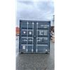 Image 2 : 20FT DARK GREY SHIPPING CONTAINER WITH FRONT DOUBLE CAM LOCK DOOR 8'6" X 8' X 20' XHCU282206
