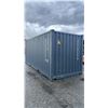 Image 4 : 20FT DARK GREY SHIPPING CONTAINER WITH FRONT DOUBLE CAM LOCK DOOR 8'6" X 8' X 20' XHCU282206