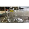 Image 1 : TWO LARGE GLASS CARBOYS WITH LIDS