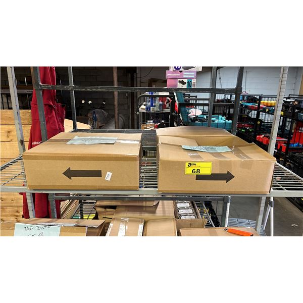 SHELF OF SINGLE TAP TOWER SET, STAINLESS STEEL TWO TAP TOWER WITH TWO FAUCETS FOR KEGERATORS