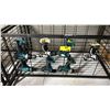 Image 1 : SHELF OF ASSORTED CORDLESS MAKITA DRILLS *NO BATTERIES*