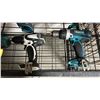 Image 2 : SHELF OF ASSORTED CORDLESS MAKITA DRILLS *NO BATTERIES*