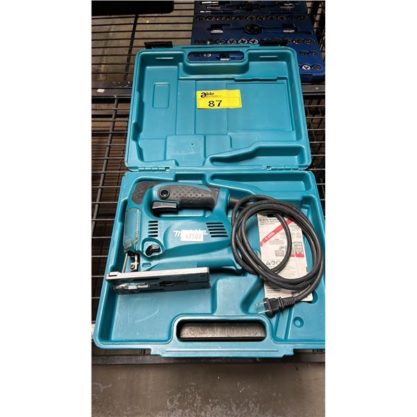 MAKITA ELECTRIC JIGSAW IN A HARD TRANSPORT CASE