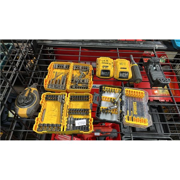 DEWALT DRILL BITS, BATTERIES & MORE