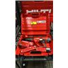 Image 1 : HILTI DX 460 POWDER ACTUATED FASTENER IN A HARD TRANSPORT CASE