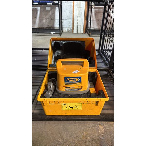 SPECTRA LL500 PRECISION SELF LEVELING LASER IN A HARD TRANSPORT CASE