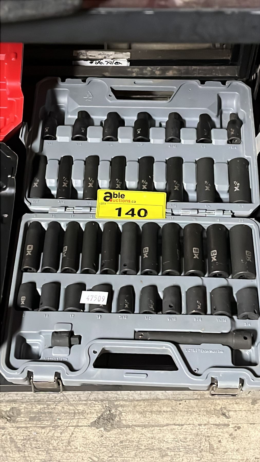 MAXIMUM SOCKET SET IN A HARD TRANSPORT CASE - Able Auctions
