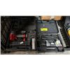 Image 1 : SENCO PNEUMATIC BRAD NAILER IN A HARD TRANSPORT CASE & A PORTER CABLE FINISH NAILER IN A HARD