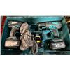 Image 2 : MAKITA CORDLESS IMPACT DRILL WITH BATTERY, MAKITA CORDLESS DRILL WITH BATTERY & A BATTERY IN A HARD