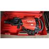 Image 2 : HILTI TE 1000-AVR ELECTRIC DEMOLITION HAMMER IN A HARD TRANSPORT CASE