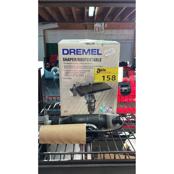 DREMEL SHAPER/ROUTER TABLE & A DREMEL 400 XPR