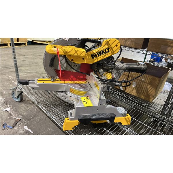 DEWALT DWS780 12" DOUBLE BEVEL SLIDING COMPOUND MITER SAW