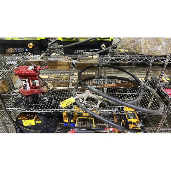 TUTHILL FILL-RITE FR1200G 15 GPM 12V DC FUEL TRANSFER PUMP WITH HOSE & NOZZLE