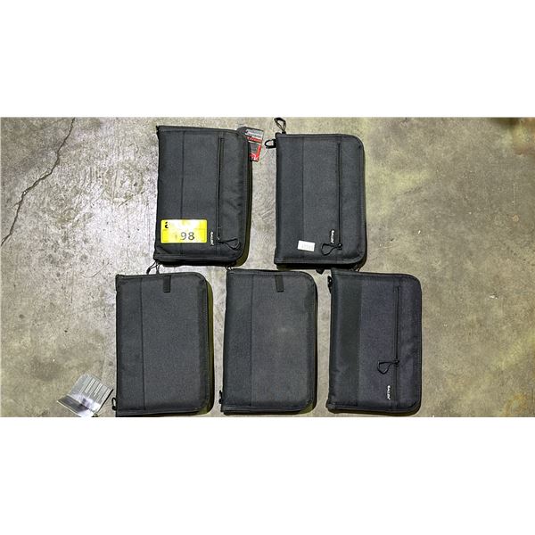 (5) ALLEN AUTO-FIT 2.0 HANDGUN CASES - 11"
