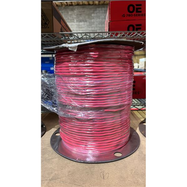 300 M SPOOL OF DECA CABLES FAS 105 RED WIRE