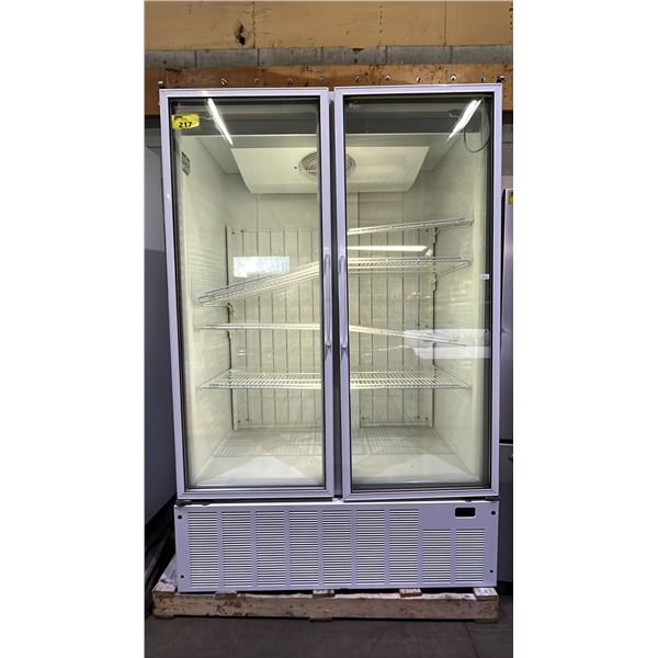 MASTER-BILT BLG-48 FULL-HEIGHT SWING GLASS DOOR FREEZER