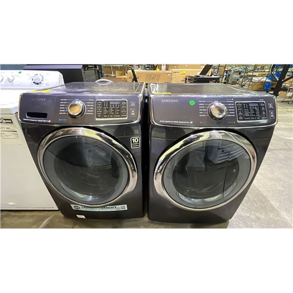 SAMSUNG FRONT LOADING WASHER & DRYER SET